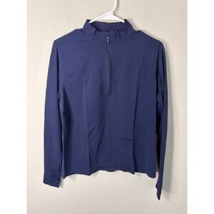 New‎ Fabletics Women 1/4 Quarter Zip Long Sleeve Running Shirt Size Large